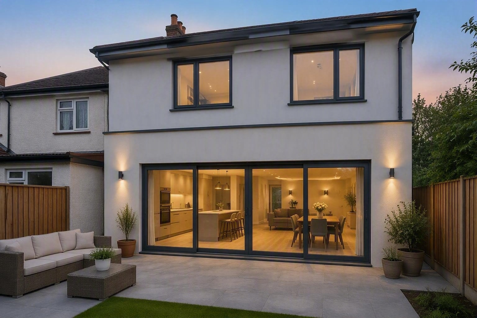 Double-Storey Rear Extension